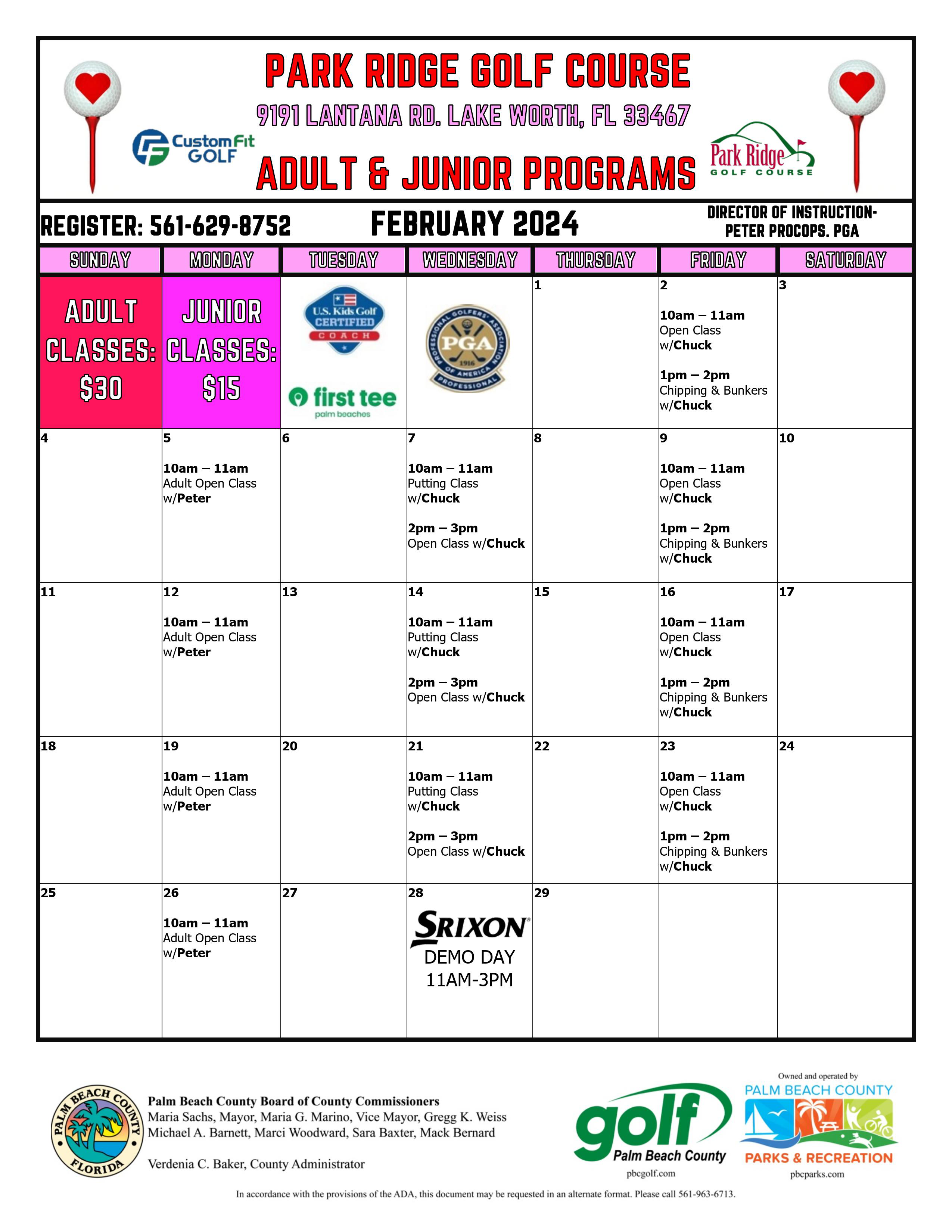 PR Adult calendar JULY 2020